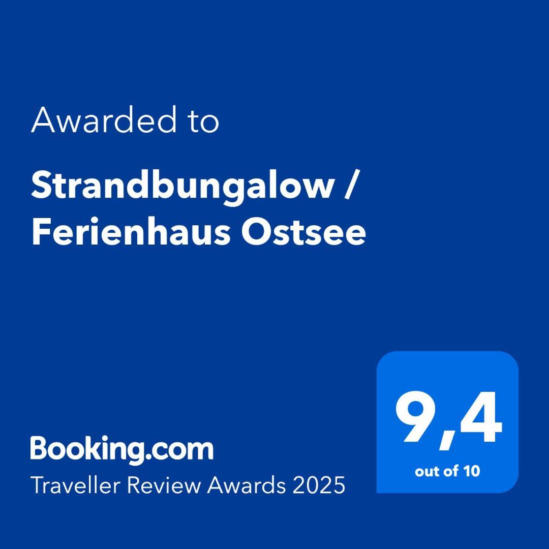 Strandbungalow / Ferienhaus Ostsee Scharbeutz Exterior photo